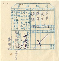 藏品(送物回單)的圖片