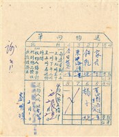 藏品(送物回單)的圖片