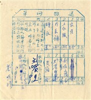 藏品(送物回單)的圖片