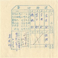 藏品(送物回單)的圖片