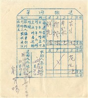 藏品(送物回單)的圖片