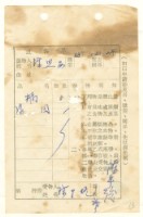 藏品(陳朝安寄陳中統之送物單（1969年12月22日）)的圖片