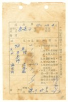 藏品(蔡憲子寄陳中統之送物單（1969年10月4日）)的圖片