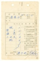 藏品(蔡憲子寄陳中統之送物單（1969年5月17日）)的圖片