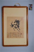 藏品(劉辰旦創作之《天馬圖》)的圖片