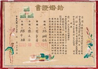 藏品(呂國民結婚證書)的圖片