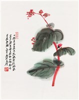藏品(劉辰旦創作之《海棠》)的圖片