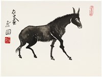 藏品(劉辰旦創作之《驢》)的圖片