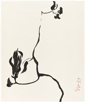 藏品(劉辰旦創作之《蘭花》)的圖片