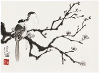 藏品(劉辰旦創作之《雙鳥》)的圖片