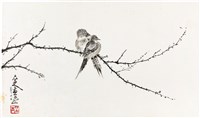 藏品(劉辰旦創作之《斑鳩》)的圖片