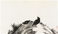 藏品(劉辰旦創作之《雙鳥》)的圖片
