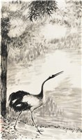 藏品(劉辰旦創作之《仙鶴圖》)的圖片