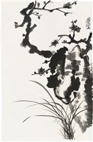 藏品(劉辰旦創作之《蘭梅圖》)的圖片