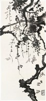 藏品(劉辰旦創作之《枯籐小鳥》)的圖片