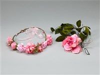 藏品(艾琳達與施明德結婚時之花圈（1978年）)的圖片