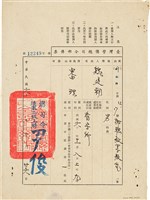 藏品(魏廷朝臺灣警備總司令部傳票（61初特字第12，7號）)的圖片