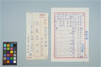 藏品(魏廷朝寄給張慶惠的書信（弍捌）（1980年7月27日）)的圖片