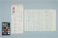 藏品(魏廷朝寄給張慶惠的書信（1986年1月27日）)的圖片