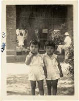 藏品(劉美蜺與劉美虹三歲時於台南公園合照（1955年）)的圖片