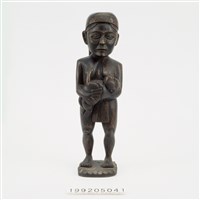 藏品(木雕人像)的圖片