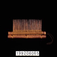 藏品(竹梳)的圖片