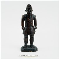 藏品(木雕人像)的圖片