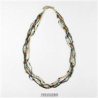 藏品(琉璃珠貝珠項飾)的圖片