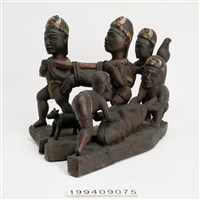 藏品(木雕人像)的圖片