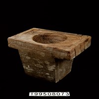 藏品(木臼)的圖片