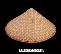 藏品(竹製鍋蓋)的圖片