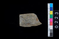 藏品(石錛殘件)的圖片