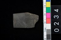 藏品(有段石錛殘件)的圖片