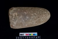 藏品(石錘殘件)的圖片