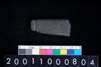 藏品(石網墜殘件)的圖片