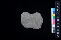 藏品(石網墜殘件)的圖片