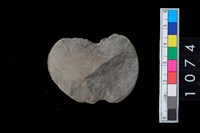 藏品(石網墜殘件)的圖片