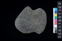 藏品(石網墜殘件)的圖片