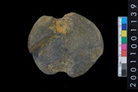 藏品(石網墜殘件)的圖片