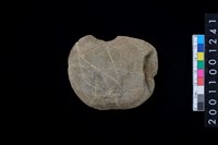 藏品(石網墜殘件)的圖片