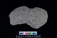 藏品(石網墜殘件)的圖片