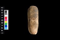 藏品(石錘殘件)的圖片