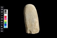 藏品(石錘殘件)的圖片