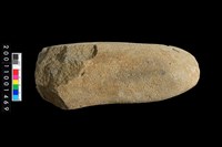 藏品(石錘殘件)的圖片