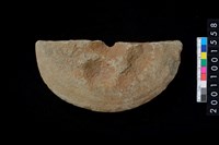 藏品(石錘殘件)的圖片