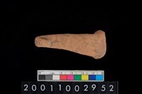 藏品(捲曲形陶把)的圖片