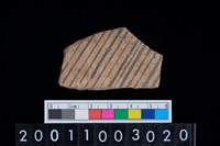 藏品(彩陶腹片)的圖片