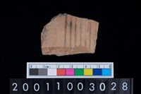 藏品(彩陶腹片)的圖片