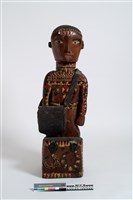 藏品(木雕人像)的圖片