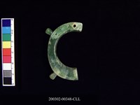 藏品(帶四突起環狀玦形玉耳飾)的圖片